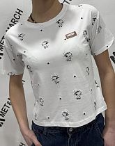 Футболка Met&March JM1 white - делук