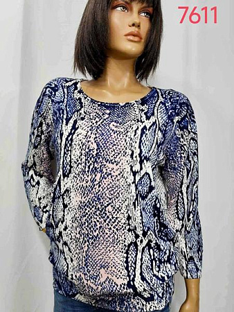 Свитер Lida 7611 blue - делук