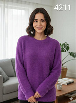 Свитер Met&March 4211 purple - делук