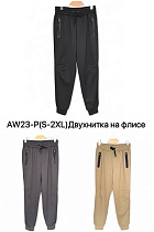 Штаны Спорт Liopt AW23P brown - делук