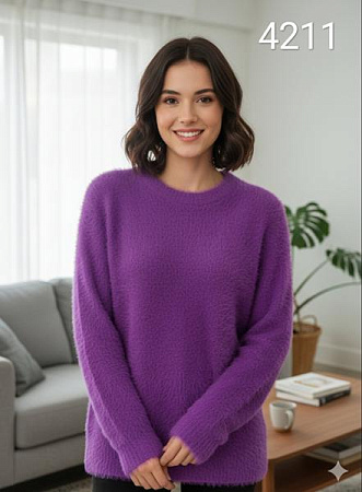 Свитер Met&March 4211 purple - делук