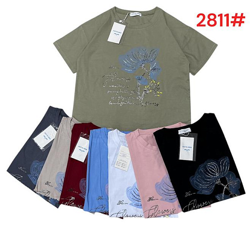 Футболка Katty 2811 mix - делук