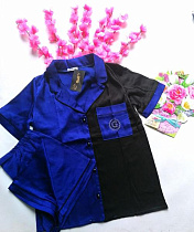 Пижама Gull 02 navy - делук