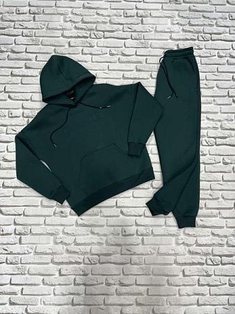 Костюм Спорт Yulichka F30-103CD d.green - делук