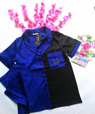 Пижама Gull 02 navy - делук