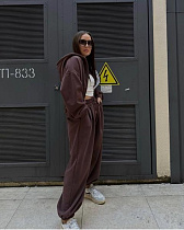 Костюм Спорт Modnulya 1861 brown - делук