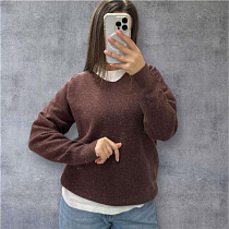 Свитер Elena&Vika 25515 brown - делук