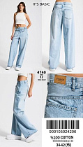 Джинсы Jeans Style 4740-4S6-32 l.blue - делук