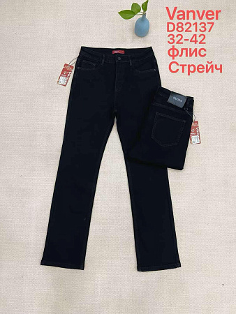Джинсы Vanver D82137 black - делук