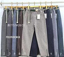 Штаны Immei 7757-1 l.grey - делук