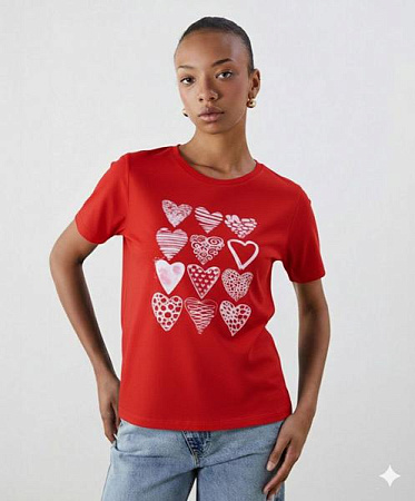 Футболка Iraopt IR206 red - делук