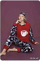 Пижама Homewear HW16 red - делук