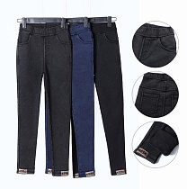 Джинсы Sevim SV804 black - делук