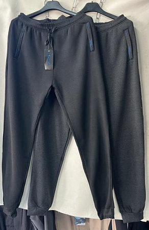 Штаны Спорт Tran TR409 black - делук