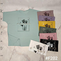 Футболка Kosta F202 mix - делук