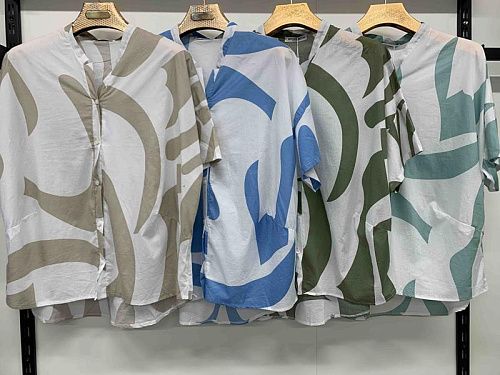 Рубашка Yafeier 8653 khaki - делук