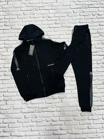 Костюм Спорт No Brand N102 black - делук