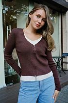Кофта Little Secret 323 brown - делук