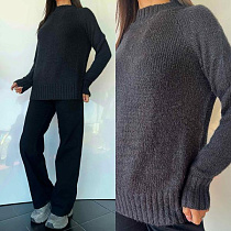 Свитер Three Black TB103 black - делук