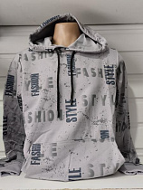 Худи Panda 1479 grey - делук