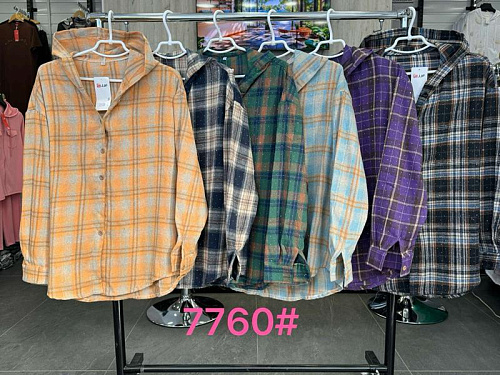 Рубашка Jjf 7760-1 purple - делук