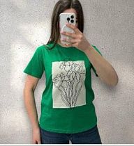 Футболка Levisha 25049 green - делук