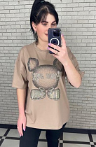 Футболка Levisha 250102 beige - делук