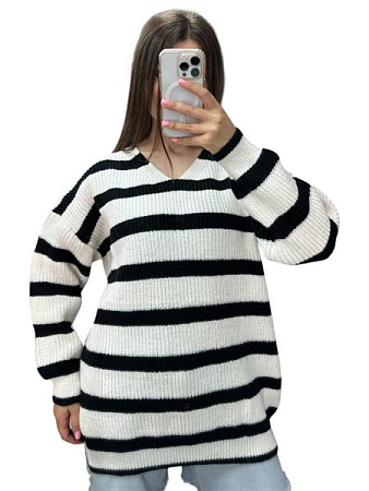 Свитер Levisha 24023 white - делук