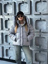 Куртка Trend 2485 grey - делук
