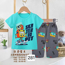 Пижама Фунтик 281-1 mint - делук