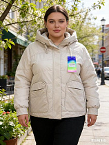 Куртка Jacket 5688 beige - делук