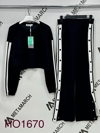 Костюм Спорт Met&March HO1670 black - делук