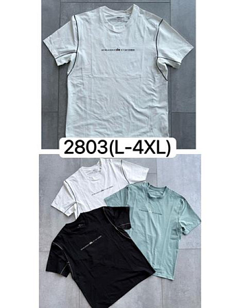 Футболка Liopt 2803 black - делук