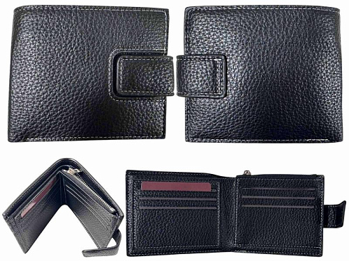 Кошелек Trendshop 13-CB1237Z black - делук