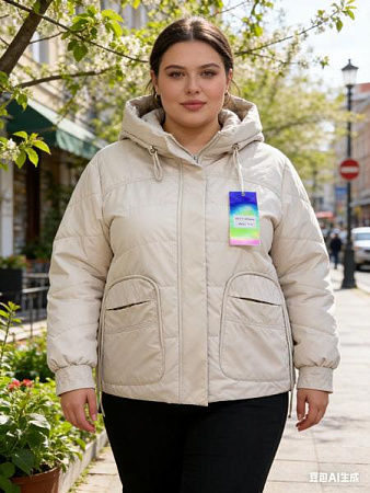 Куртка Jacket 5688 beige - делук