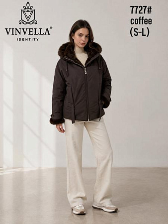 Куртка Immei 7727 brown - делук