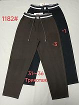 Штаны Спорт Giang 1182-1 black - делук