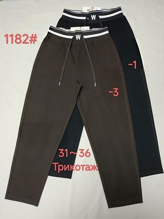 Штаны Спорт Giang 1182-1 black - делук