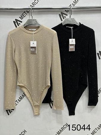 Боди Met&March 15044 black - делук