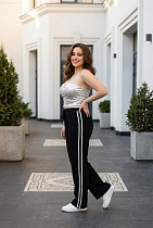 Штаны Спорт Sport Style 3315 black - делук