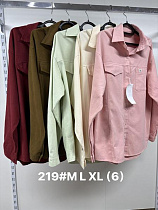 Рубашка Jacket 219 brown - делук