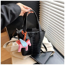 Сумка Fashion Bag C7105-4 black - делук