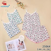 Пижама Saimeiqi 2506 white-pink - делук