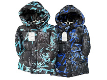 Куртка Farbique F352 black-l.blue - делук