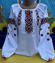 Вышиванка Baykush B390 white - делук