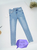 Джинсы Newjeans D605 l.blue - делук