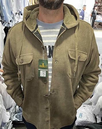 Рубашка Nik A697 khaki - делук