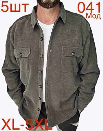 Рубашка Надийка ND408-041 grey - делук