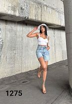 Шорты Jeans Style 355-1275 l.blue - делук