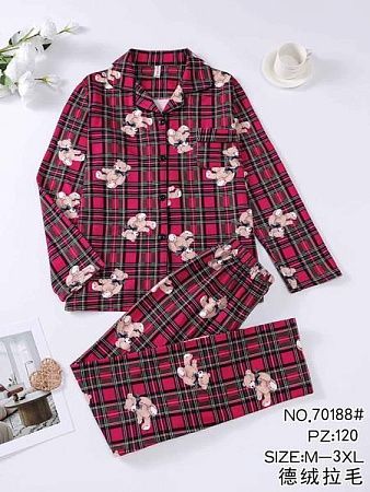 Пижама Fili Kids 70188 crimson - делук